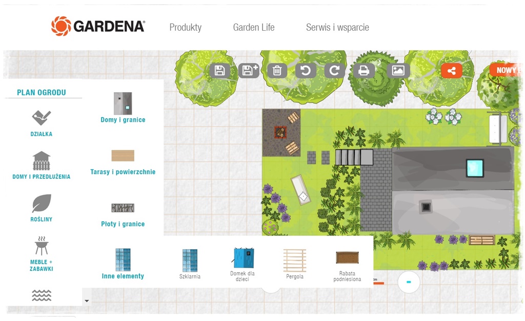aplikacja do projektowania ogrodu MyGarden od GARDENA 11