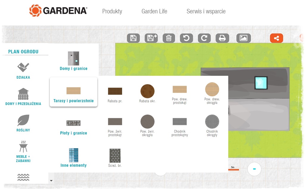 aplikacja do projektowania ogrodu MyGarden od GARDENA 33