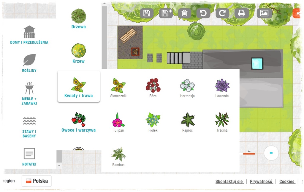 aplikacja do projektowania ogrodu MyGarden od GARDENA 4