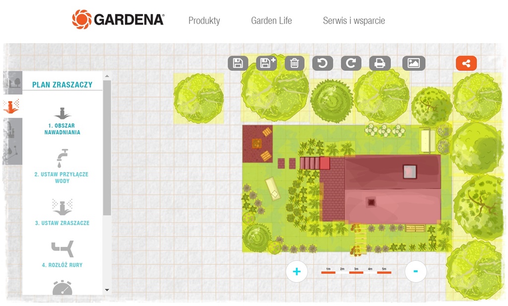 aplikacja do projektowania ogrodu MyGarden od GARDENA 51