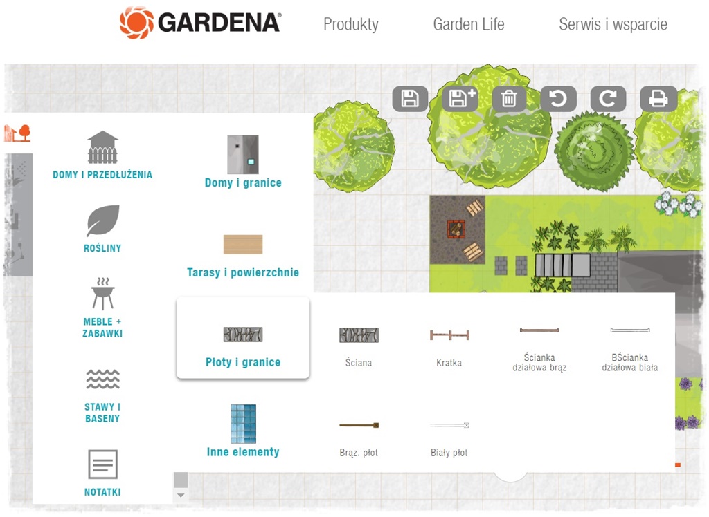 aplikacja do projektowania ogrodu MyGarden od GARDENA 6