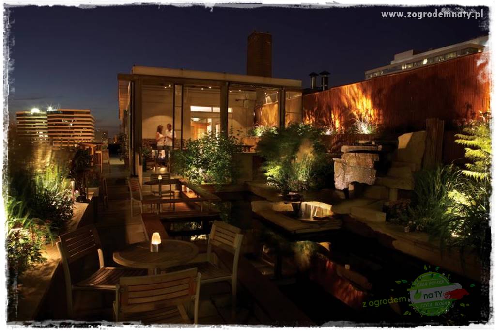 Nowoczesne oświetlenie ogrodu 3