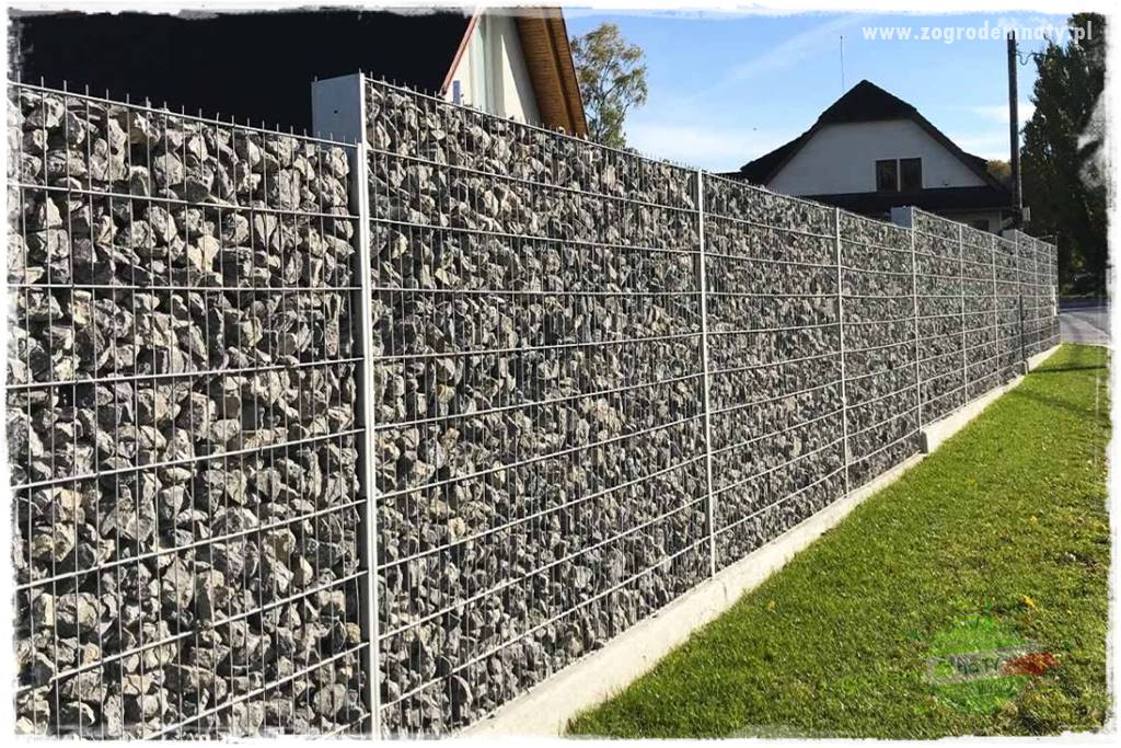 dekoracje ogrodowe z gabionów 10