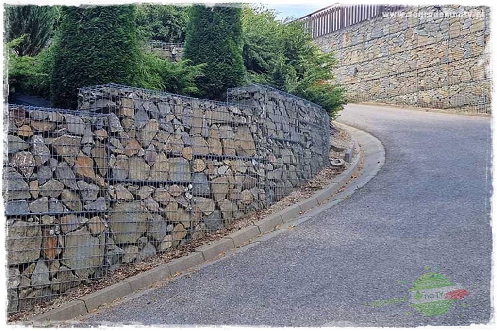 dekoracje ogrodowe z gabionów 17