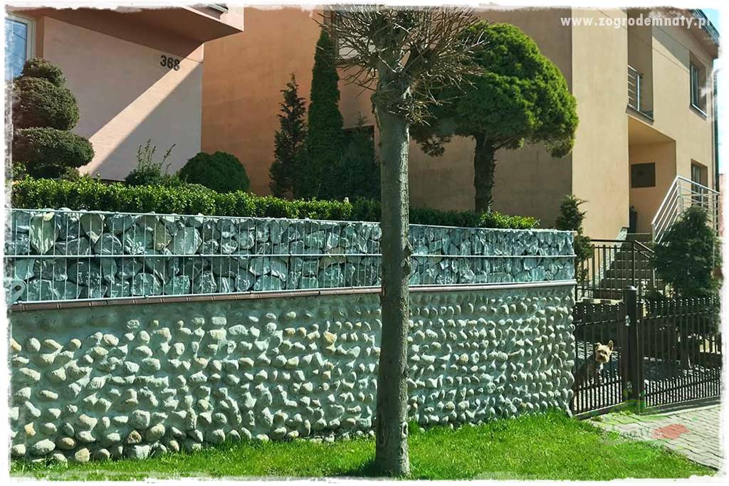 dekoracje ogrodowe z gabionów 7a dekoracje ogrodowe z gabionów 7a