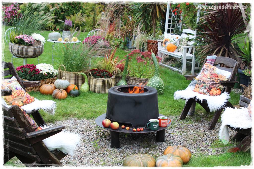 Jesienne dekoracje do ogrodu 50