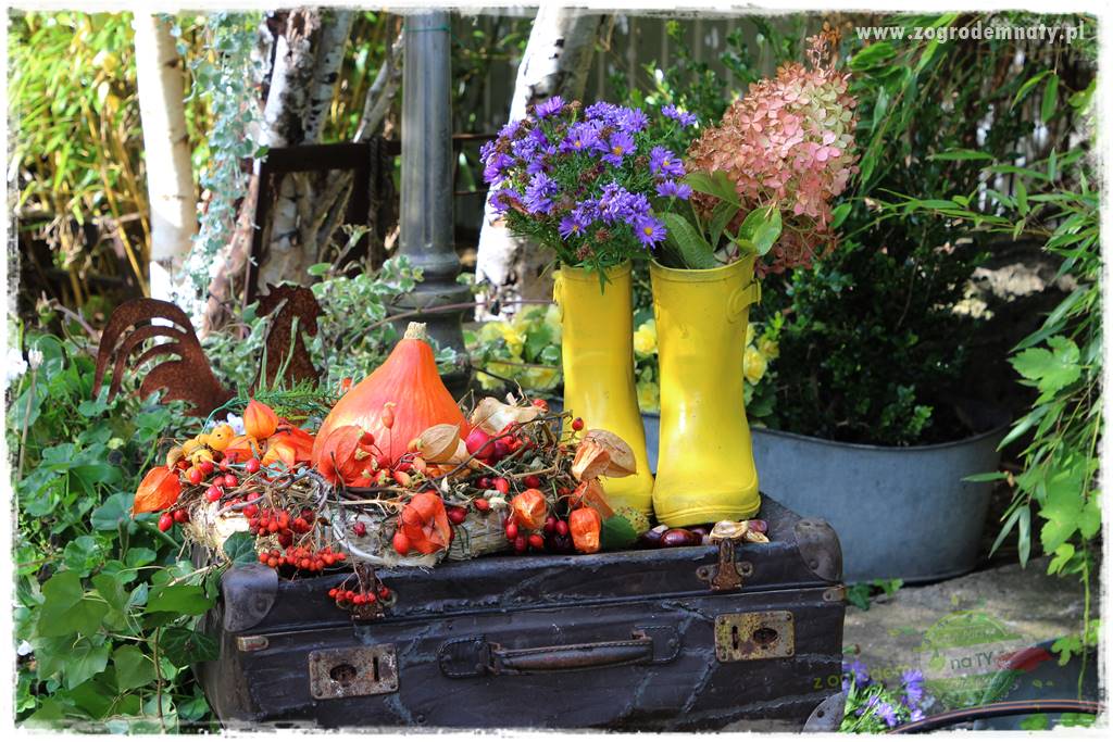 Jesienne dekoracje do ogrodu 7